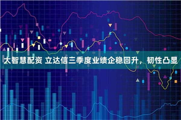 大智慧配资 立达信三季度业绩企稳回升，韧性凸显
